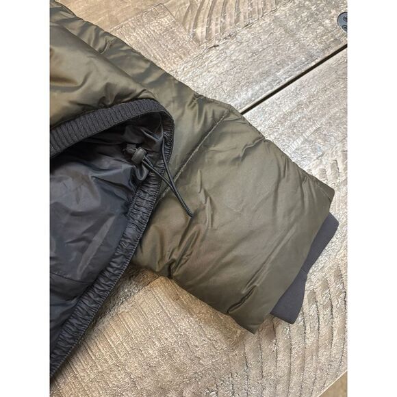 Lululemon Quilted Puffer Jacket Winter Warm Down‎ Coat M-L High Neck Zip Up - Picture 11 of 15